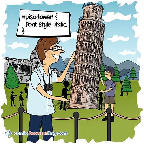 Pisa Tower CSS