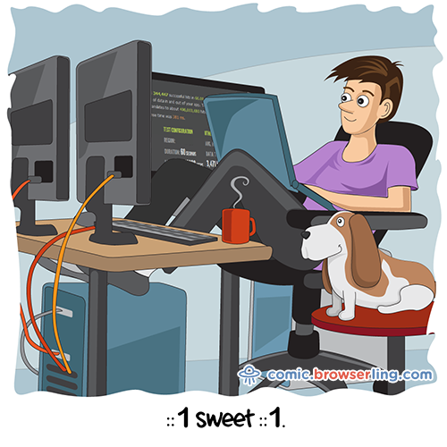 Localhost jokes - Webcomic about programmers, web development and browsers
