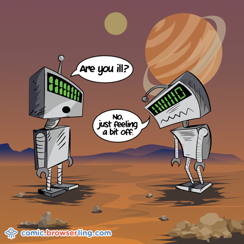 Robots - Robot jokes, hardware comics and cartoons