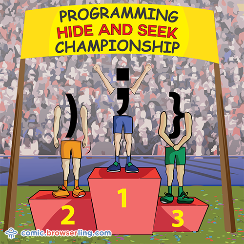 Programming hide and seek championship.